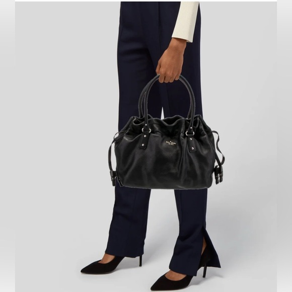 KATE SPADE NYDarien Opus Black Leather Handbag. Sz. OS